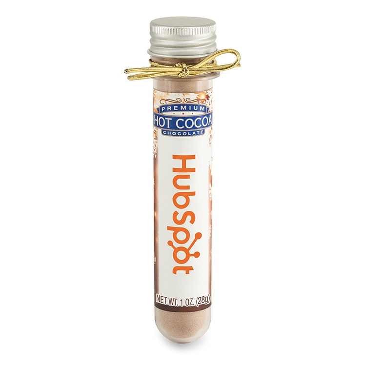 Promotional Products for Hospitality: Hot Chocolate in Tube - As low as $2.49 each in bulk order from gobrandspirit.com