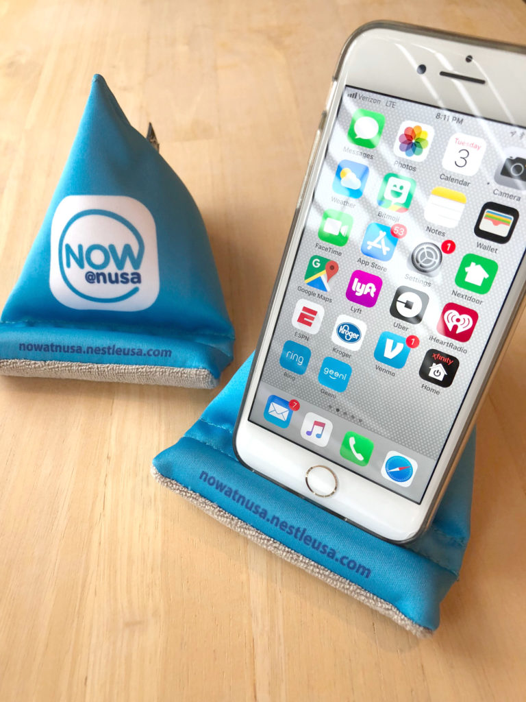 International Brand Announces New Office Portal with Customized Bean Bag Phone Stands