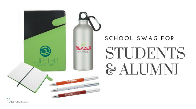Promotional School Merch with logo. Back-to-school campaigns. Add your logo and order in bulk from Brand Spirit Inc