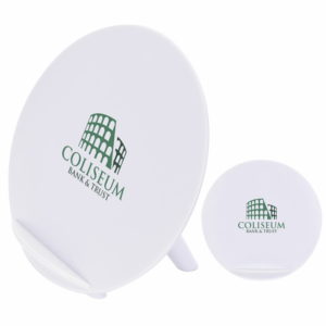 Premium Promotional Products: QI certified Wireless Phone Charging Stand - As low as $16.89 each in bulk order from Brand Spirit Inc