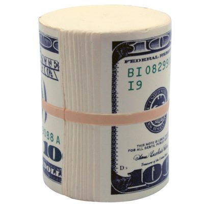 Corporate Gifts for Banking and Finance: Money Wad Squeezie Stress Reliever - As low as $$2.43 each in bulk order from Brand Spirit Inc.
