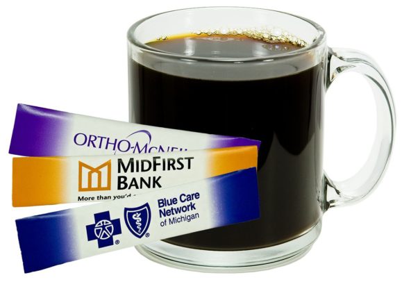 Promotional Products for Banking and Insurance: Instant Coffee To-Go Packet - As low as $0.34 each in bulk order from Brand Spirit Inc.