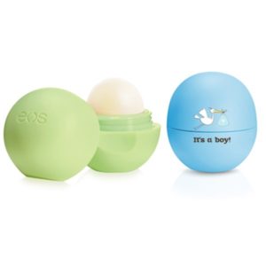 Trade Show Giveaway Idea: EOS Round Lip Balm. Other flavors and colors available. Order in bulk from Brand Spirit