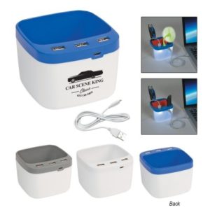 Tech Trade Show Giveaway Ideas: USB Caddy - As low as $7.59 each in bulk order from Brand Spirit Inc