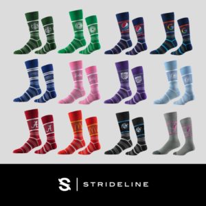 Unique Promotional Product Ideas: Premium Business Socks. Digitally printed in full color. No pixelation. As low as $7.47 each pair in bulk order from Brand Spirit Inc.