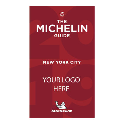 Michelin Guide to New York Restaurants 2019: Customize with your logo and give as holiday gifts or business gifts.