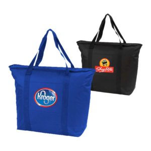 Gifts for Employees: Jumbo Cooler Tote. As low as $8.56 each in bulk from Brand Spirit Inc.