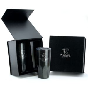 Promotional Tumblers: 2 pc 2 0oz Vacuum Sealed Tumbler Gift Set - As low as $28.08 each in bulk order from Brand Spirit Inc.