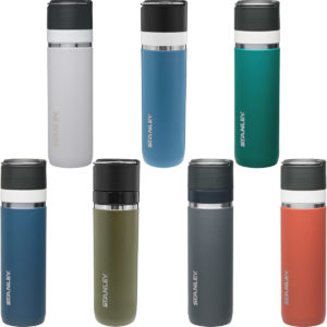 Promotional Tumbler: Stanley® GO Ceramivac™ Bottle 24oz. Add logo pad print. Order in bulk from Brand Spirit Inc.