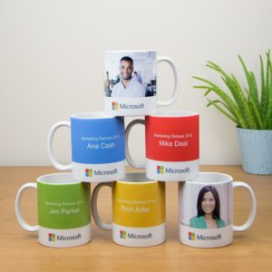Nespresso Compatible Promotional Mugs: Personalized 11 Oz. Ceramic Mugs - As low as $8.29 each in bulk order from Brand Spirit Inc.