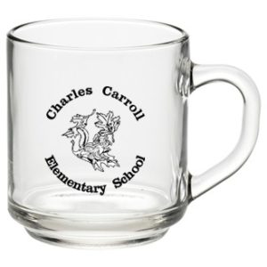 Promotional Clear Coffee Mugs: As low as $2.40 each in bulk order from Brand Spirit Inc.