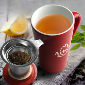 Promotional Drinkware: 15 Oz. Tea Time Mug Set - As low as $13.47 each in bulk order from Brand Spirit Inc.