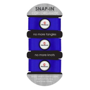 Promotional Cord Organizers: Snap-in cord organizer. Fireglaze your logo. As low as $3.49 each in bulk order from Brand Spirit Inc.