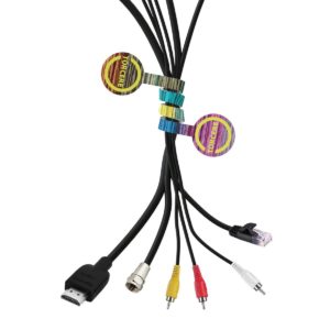 Promotional Cable Organizer: Toddy Twist Cable and Cord Organizer. As low as $2.23 each in bulk order from Brand Spirit Inc.