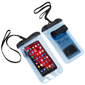 Nurses' Day Gift Ideas: Touch-Thru Waterproof Phone Pouch. As low as $4.67 each in bulk order from Brand Spirit.