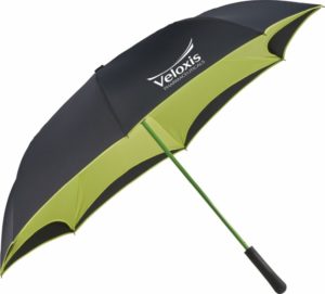 Promotional Umbrella: 46" Colorized Manual Inversion Umbrella. As low as $17.98 each in bulk order from Brand Spirit Inc.
