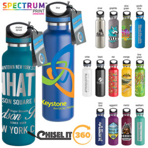 Promotional Insulated Sports Bottle: Basecamp® Tundra Bottle - 20 oz. As low as $14.99 each in bulk order from Brand Spirit Inc.
