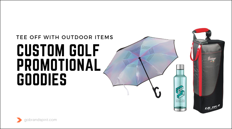 Promotional Products for Golf: New items with logo imprinting and customization.