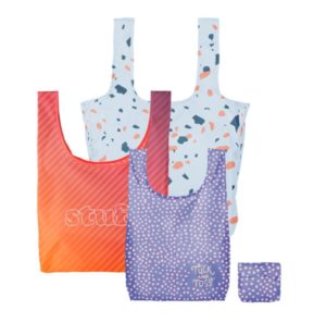 Eco-friendly Promotional Products: Tuck and Toss Foldable Tote Bag (Small). As low as $4.66 each in bulk order from Brand Spirit Inc