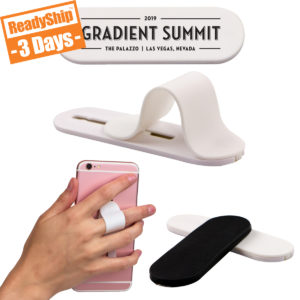 Promotional Phone Accessories Under $5: Momostick Phone Grip/Stand/Car Vent Mount. As low as $2.48 each in bulk order from Brand Spirit
