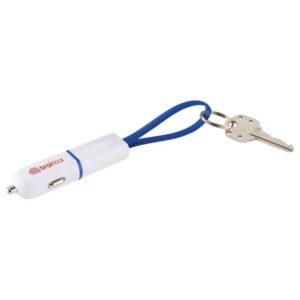 Promotional Products Under $6: Vessel Car Charger with 2-in-1 Cable. As low as $2.39 each in bulk order from Brand Spirit Inc