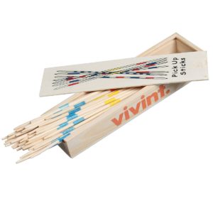 Custom Toys and Games for Employees: Pick Up Sticks Game. As low as $1.23 each in bulk order from Brand Spirit Inc.