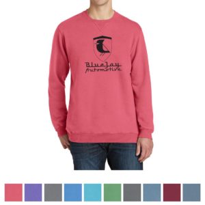 Merch Apparel Idea: Port & Company® Pigment-Dyed Crewneck Sweatshirt. As low as $24.51 each in bulk order from Brand Spirit Inc.