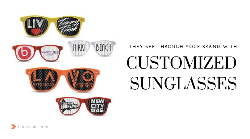 Make your next outdoor event more memorable with your own custom pinhole sunglasses. Add your brand's graphic design and logo.