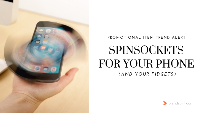 Promotional SpinSockets for promotions and merchandising. Add a full-color logo to customize. Order in bulk from Brand Spirit Inc