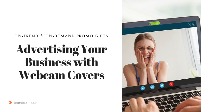 Advertising your business with webcam covers. Add your logo in full color. Order in bulk from Brand Spirit Inc. Ships from US