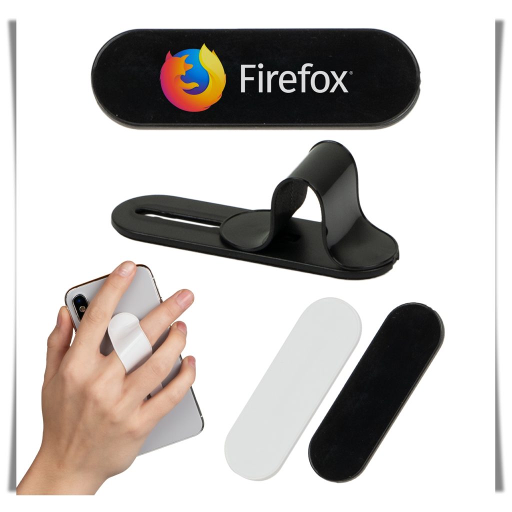 Promotional Phone Grips: MomoStick with logo imprint. As low as $2.82 each in bulk order from Brand Spirit Inc - gobrandspirit.com