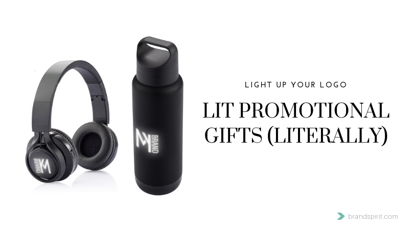 Promotional Products with light up logo imprinting. Your branding will look lit! Order in bulk from Brand Spirit Inc - gobrandspirit.com