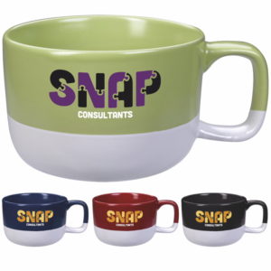 Trendy Promotional Diner Mugs: Floridian Mug - 14 oz. each in bulk order from Brand Spirit Inc.