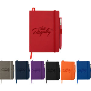 Trendy Journals and Pen Set with Logo Imprint for Corporate: Firenze Soft Bound JournalBook™ Set. As low as $3.48 each in bulk order from Brand Spirit Inc