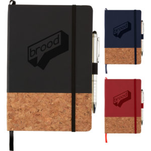 Trendy Custom Promotional Journals. Lucca Hard Bound JournalBook. As low as $5.98 each in bulk order from Brand Spirit Inc.