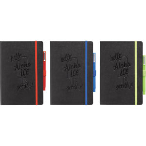 Promotional Journal Set: Nova Color Pop Bound JournalBook™ with Pen. As low as $8.28 each in bulk order from Brand Spirit Inc