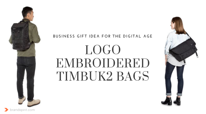Premium Business Gifts and Merch for Techies: Logo Embroidered Original Timbuk2 Bags