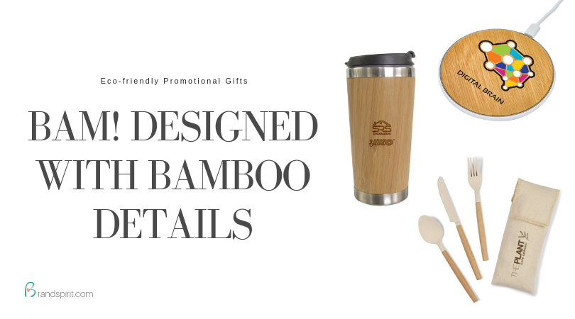 Eco-friendly Promotional Products: Bamboo Themed Items with laser engraving and logo imprinting. Order in bulk from Brand Spirit Inc.