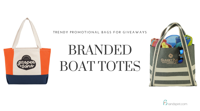 Trendy Promotional Bags: Branded Boat Totes
