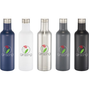 Promotional Drinkware: 25 oz. Pinto Copper Vacuum Insulated Bottle from Brand Spirit Inc