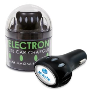 Promotional Phone Accessories: ELECTRON™ USB Car Charger