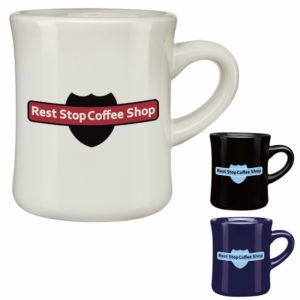 Trendy Promotional Coffee Mugs: CuppaJo Diner Mug - 12 oz. Add logo and order in bulk from Brand Spirit.