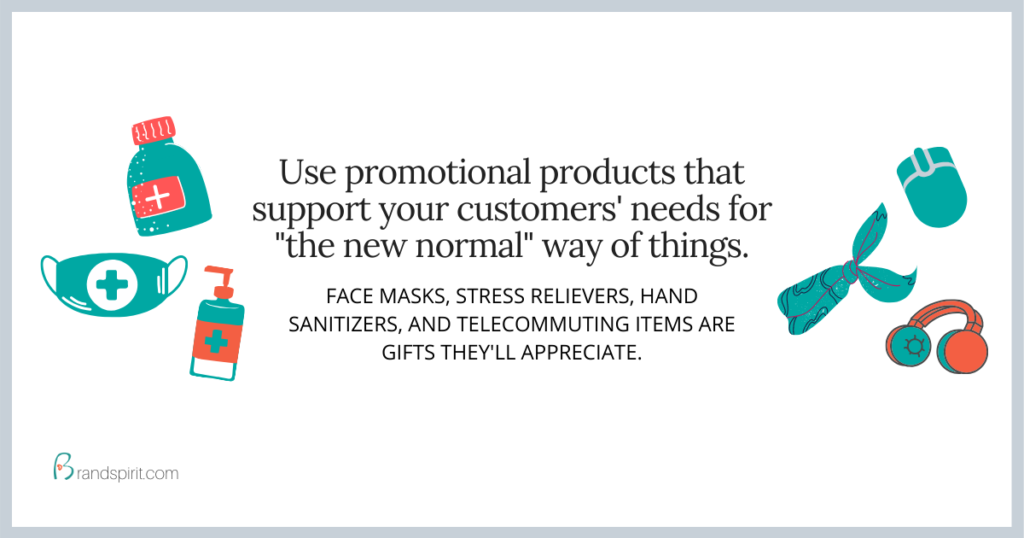 What is the role of promotional products with the pandemic? How can businesses adapt using promotional products? | Brand Spirit