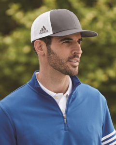 Promotional Caps: Adidas Mesh-Back Colorblocked Cap. Order in bulk from Brand Spirit.