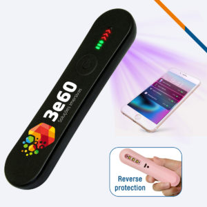 Trendy Promotional Product 2020: Smart UVC Sanitizer with logo decoration. Order in bulk from Brand Spirit.