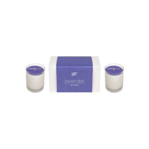 Holiday Business Gift Ideas: Spark Duo Soy Candle Set. Customize the gift box and votive. Order in bulk from Brand Spirit.