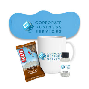 Employee Welcome Kit Idea: Gratitude and Goodies Gift Set. Add logo and order in bulk from brandspirit.com