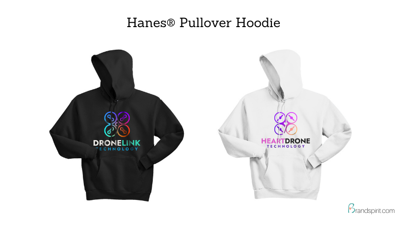Promotional Hoodie: Hanes Pullover Hoodie with full color digital printing