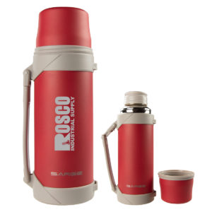 Promotional Gifts for Spring: Red Big T - 40oz Thermos. Add your logo and order in bulk from Brand Spirit.