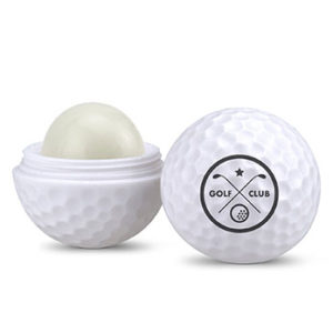 Golf themed promotional gifts - Golf Ball Sunscreen SPF 30. Add logo and order in bulk from Brand Spirit.